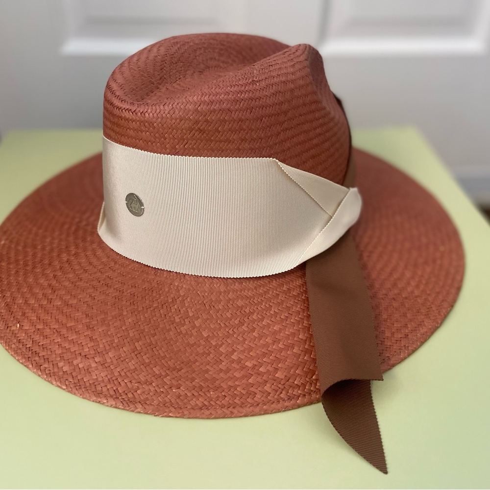 Freya Cream and Brown Hat